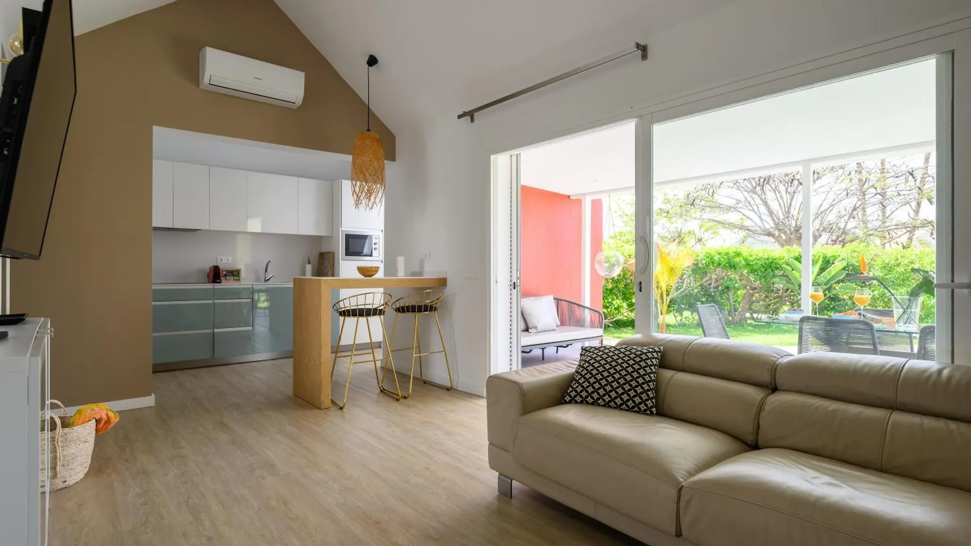 Villa Guerrero - Terraza Y Acceso A Piscina Comun Maspalomas